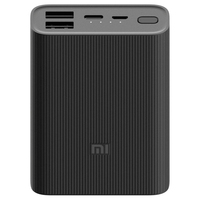 Xiaomi Mi Power Bank 3 Ultra Compact Lítium-polimer (LiPo) 10000 mAh Fekete