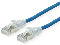 Dätwyler Cables 21.05.0504 Netzwerkkabel Blau 0,5 m Cat6a S/FTP (S-STP)