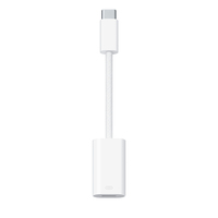 Apple MUQX3ZM/A zmieniacz płci / kabli USB Type-C Lightning Biały