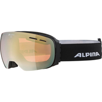 Alpina GRANBY Q Wintersportbrille Schwarz Unisex Gold Sphärisches Brillenglas
