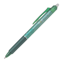 Pilot FriXion Clicker Intrekbare pen met clip Groen 1 stuk(s)