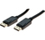 CUC Exertis Connect 128057 câble DisplayPort 10 m Noir