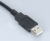 Akasa 0.4m USB (A) USB-kabel 0,4 m USB A Zwart