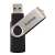 Hama 8GB Rotate USB-Stick USB Typ-A 2.0 Schwarz, Silber