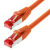 Helos S/FTP (PIMF) CAT 6 10m Netzwerkkabel Orange Cat6 S/FTP (S-STP)