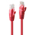 Lindy 48033 hálózati kábel Vörös 2 M Cat6 U/UTP (UTP)