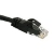 C2G 15m Cat6 Patch Cable Netzwerkkabel Schwarz