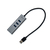 i-tec Metal U3METALG3HUB hálózati csatlakozó USB 3.2 Gen 1 (3.1 Gen 1) Type-A 5000 Mbit/s Szürke