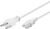 Goobay 94015 câble électrique Blanc 2 m Prise d'alimentation type J IEC C13