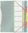 Esselte 626255 Tab-Register Leerer Registerindex Polypropylen (PP) Mehrfarbig