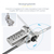 StarTech.com 25-Pack Universeel Laptop Kabelslot 2m, Geserialiseerde Notebook Security Kabel, Compatibel met Noble Wedge®/Nano/K-Slot, Sleutelloos Combinatieslot