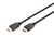 Digitus DB-330123-020-S HDMI kábel 2 M HDMI A-típus (Standard) Fekete