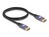 DeLOCK Câble DisplayPort 8K 60 Hz 2 m métal lilas