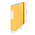 Leitz 10380019 gyűrűs iratgyűjtő A4 Sárga