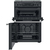 Hotpoint CD67G0C2CAUK cooker Freestanding cooker Gas Black A+