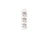 Lanberg PS0-03F-0150-W rozgałęziacz 1,5 m 3 x gniazdo sieciowe Wewnętrzna Biały