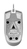 ASUS ROG Strix Impact II Moonlight White mouse Ambidestro USB tipo A Ottico 6200 DPI