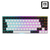 Sharkoon SKILLER SGK50 S3 tastiera USB AZERTY Francese Bianco