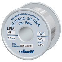 Lötdraht, Gummix SB RMA LFM-48, 1,2 mm, 500 g