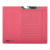 ELBA Pendelhefter, DIN A4, 250 g/m² Manilakarton (RC), für ca. 200 DIN A4-Blätter, für kaufmännische Heftung, Schlitzstanzung im Rückendeckel, rot