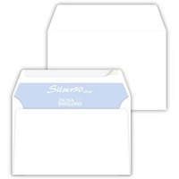 Buste senza finestra Pigna Envelopes Silver80 Strip 80 g/m² 120x180 mm bianco conf. 500 pezzi - 0097685