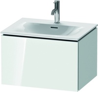 DURAVIT LC613508585 Waschtischunterbau L-CUBE 400 x 620 x 481 mm weiß hochglanz