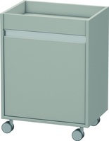 DURAVIT KT2530L0707 Rollcontainer KETHO 360 x 500 x 670 mm Anschlag links betong