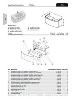 IDEAL STANDARD TV05467 IDS Ablagebox DEA für Waschtisch-Unterschrank 1000mm bei