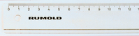 RUMOLD Flachlineal 100cm FL47/100 transparent