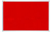Felt Pin Board X-tra!Line® 120x90cm Red