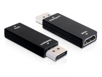 Adapter Displayport Stecker an HDMI Buchse, Delock® [65258]