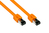 RNS® Patchkabel Cat. 8.1, S/FTP, PiMF, halogenfrei (LSZH), 2000MHz, 40Gbit/s, orange, 20m, Good Conn