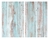 Allstar Glasabdeckplatten Blue Wood 2er Set, für Glaskeramik-Kochfelder