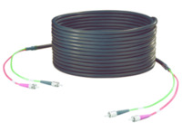 LWL-Kabel, ST auf ST, 50 m, OM2, Multimode 50 µm