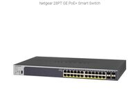 24-Port Gigabit PoE+ Smart Switch with 4 SFP Ports and Cloud Management
