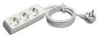 Power extension 1.4 m 3 AC outlet(s) White 3x AC, 1.4m, Inny