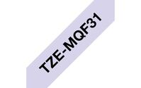 Tze-Mqf31 Label-Making Tape , Black ,