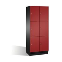 Cambio 3-fold compartment locker