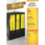 Ordner-Etiketten 192x61mm gelb 100 Blatt/400 Etiketten