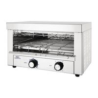 Nisbets Essentials Toaster Grill Stainless Steel Built In Timer 100-300�C