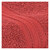 Handtuch aus Baumwolle, 100x50 cm, Rot