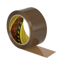 Scotch® Verpackungsklebeband 3739, Braun, 50 mm x 66 m, 0,056 mm