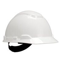 3M™ Schutzhelm H700-Serie H700NVW in Weiß, belüftet mit Ratsche und Kunststoffschweißband