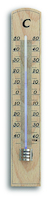 TFA Dostmann Analoges Innenthermometer aus Buche 12.1004 natur/buche