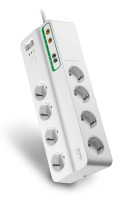 APC Performance SurgeArrest 8 outlets with Phone & Coax Protection 230V Germany Bild 1
