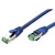 ROLINE RM Patchkabel Cat.6A S/FTP (PiMF), blauw, 1 m