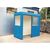 Gatehouses, kiosks and paystations - Waiting shelters/paystations - with windows - mid blue