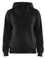 Damen Kapuzensweater 3560 3D schwarz