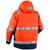 High Vis Winter Bundjacke Kl. 3 4870 orange/marineblau - Rückseite