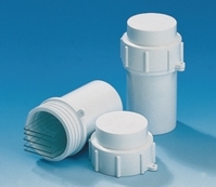 40mm Boite cylindrique pour lames de microscope PP